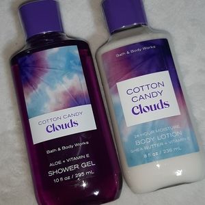 Bath and Body Cotton Candy Clouds